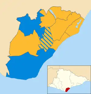 2007 results map