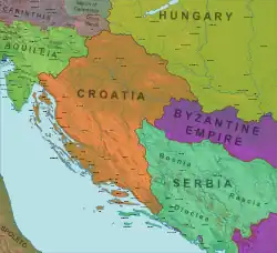 Kingdom of Duklja in 1089