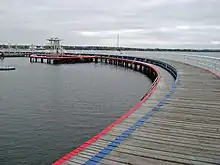 Eastern Beach boardwalk