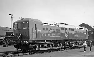 Image 18Southern Railway (UK) 20002 was equipped with both pantograph and contact shoes (from Locomotive)