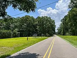 Eatonville Road in Eatonville