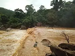 Gullu waterfall on the Ib River