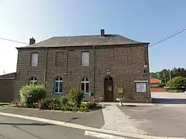 The town hall in Eccles