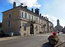 Former town hall, now a school