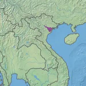 Ecoregion territory (in purple)