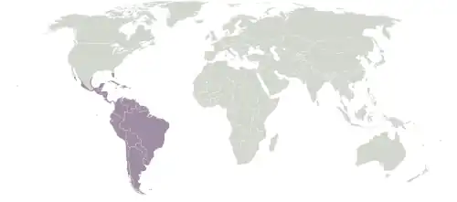 Extent of the Neotropical realm