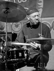 Eddie Gladden at Keystone Korner in San Francisco, California with the Dexter Gordon Quartet in 1981