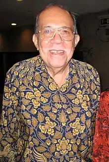 Eddie Romero, Film director and National Artist.