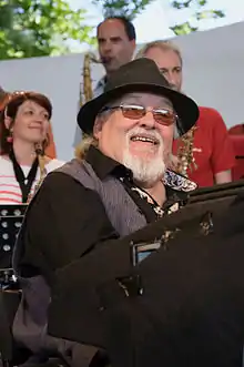 Eddy Louiss at Paris Jazz Festival, 2011