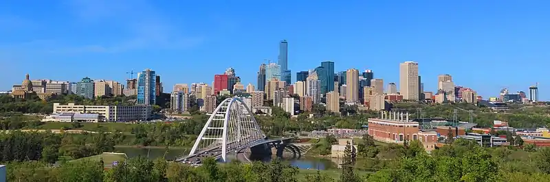 Skyline of Downtown Edmonton