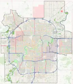 Bergman is located in Edmonton