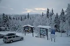 End of road in Edsåsdalen