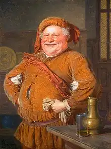 Shakespeare's Sir John Falstaff by Eduard von Grützner