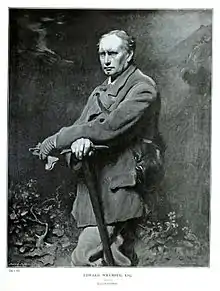 Image 36Edward Whymper (1840–1911), painting by Lance Calkin (from Mountaineering)