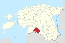 Mulgi Parish within Mulgi County.