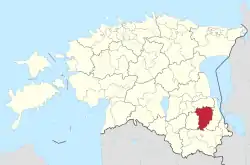 Põlva Parish within Põlva County.