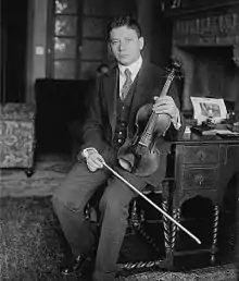 Efrem Zimbalist, violinist, composer and conductor