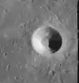 Lunar Orbiter 4 image of Egede B