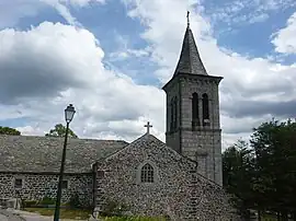 The church in Saint-Clément