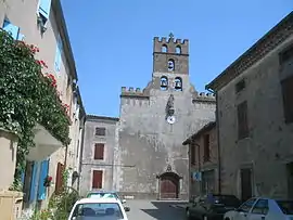 The church in Lagarde