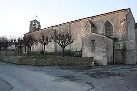 The church in Bernay-Saint-Martin