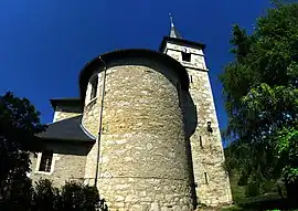 The church in Saint-Sulpice