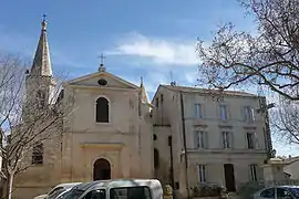 The church of Maillane