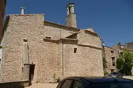 The church in Saint-Nazaire