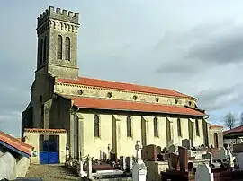 The church of Aubagnan