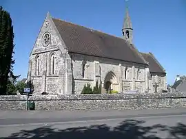 The church in Bougy