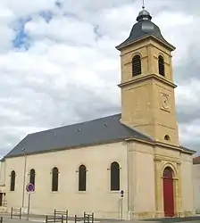 The church in Conflans-en-Jarnisy