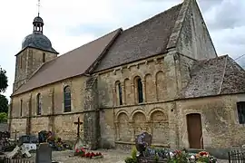 The church in Courcy