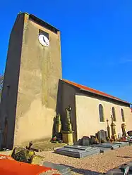 The church in Fouligny