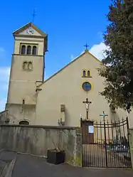 The church in Guinkirchen