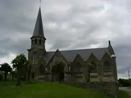 The church in Imécourt