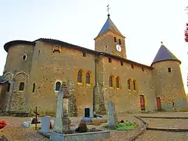 The church in Lorry-Mardigny