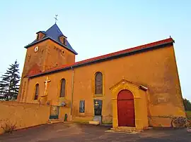 The church in Marieulles