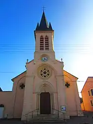 The church in Montauville