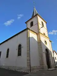 The church in Ozerailles