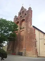 The church in Caignac