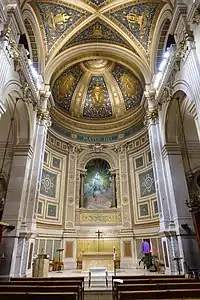 The Chapel of the Virgin in the apse