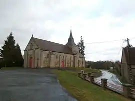 The church of Saint-Jean, in Maison-Feyne