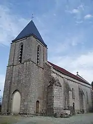 The church in Vareilles