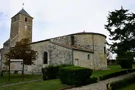 The church in Brizambourg