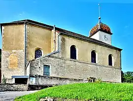 The church in Roulans