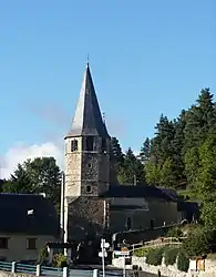 The church of Sainte-Eulalie