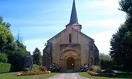 The church in Le Vilhain