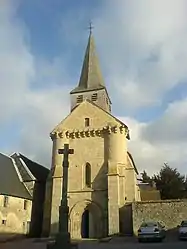 The church of the Assumption of the Virgin, in Ajain