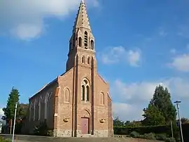 The church of Drouvin-le-Marais