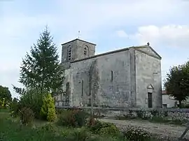 The church in La Jard